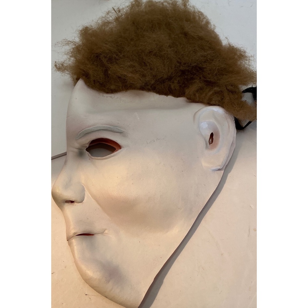 Rubies Michael Myers Halloween Mask White Slasher Horror One Size Classic Style